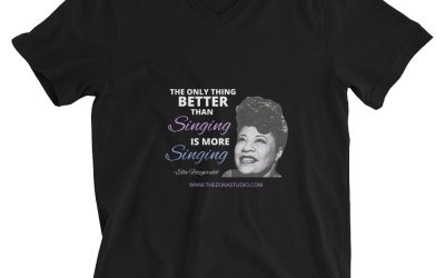 Ella Fitzgerald V-Neck Tee